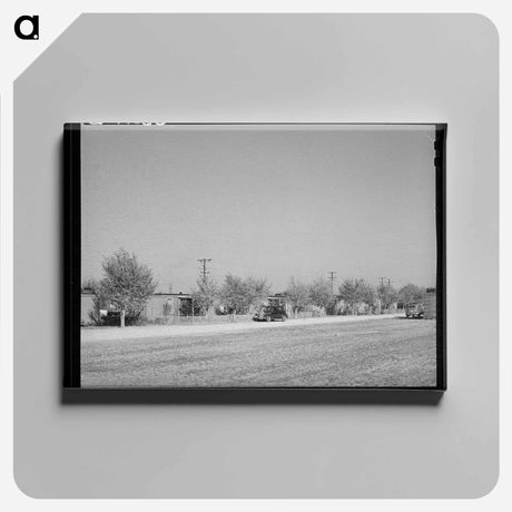 アートパネル-Boxcar Homes
 - ラッセル リー Canvas.