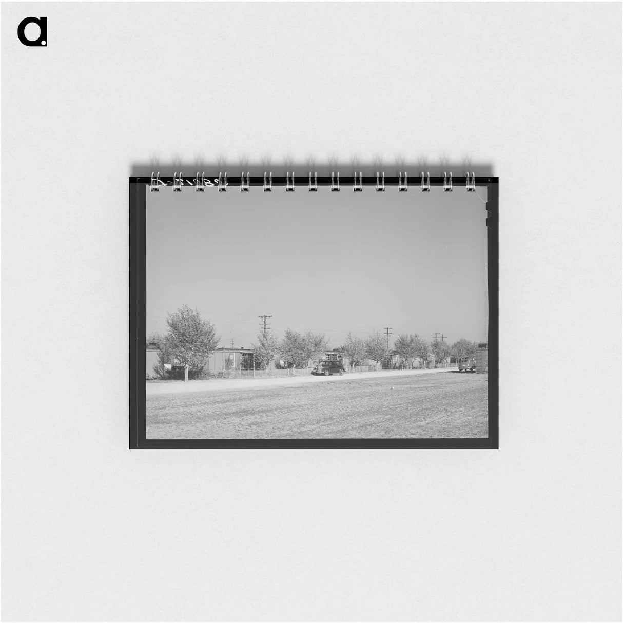 アートメモ帳-Boxcar Homes
 - ラッセル リー Memo.