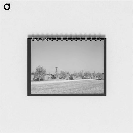 アートメモ帳-Boxcar Homes
 - ラッセル リー Memo.