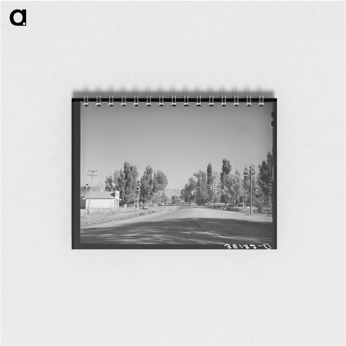 アートメモ帳-Highway 89, Garfield County
 - ラッセル リー Memo.