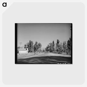 アートポストカード-Highway 89, Garfield County
 - ラッセル リー Postcard.