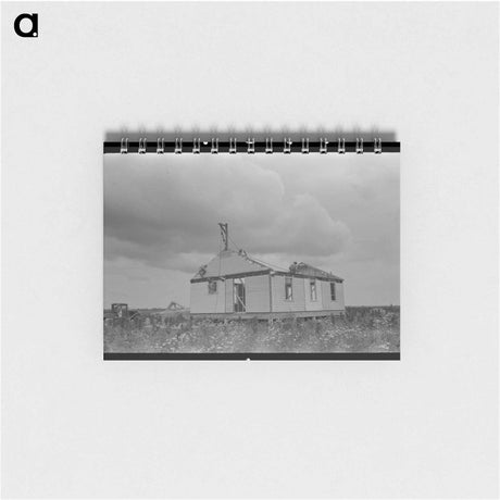 アートメモ帳-Barn Erection
 - ラッセル リー Memo.