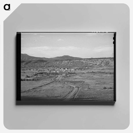 アートパネル-Village of Rodarte
 - ラッセル リー Canvas.