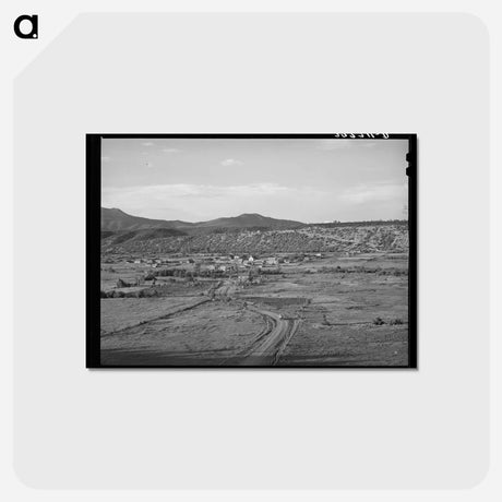 アートポストカード-Village of Rodarte
 - ラッセル リー Postcard.