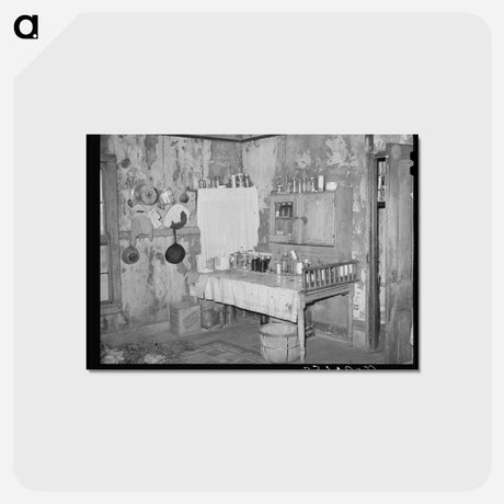 アートポストカード-Oklahoma Kitchen
 - ラッセル リー Postcard.