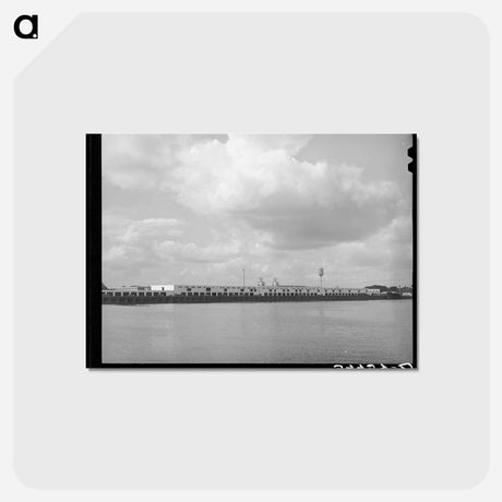 アートポストカード-Port of Houston
 - ラッセル リー Postcard.