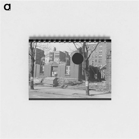 アートメモ帳-Wrecking Building, I Street, Washington, D.C.
 - ラッセル リー Memo.