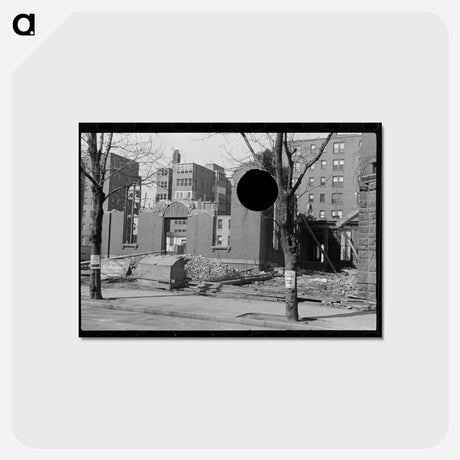 アートポストカード-Wrecking Building, I Street, Washington, D.C.
 - ラッセル リー Postcard.