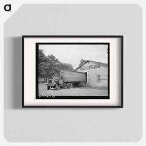 アートポスター-Hermiston Supply Trucks
 - ラッセル リー Poster.