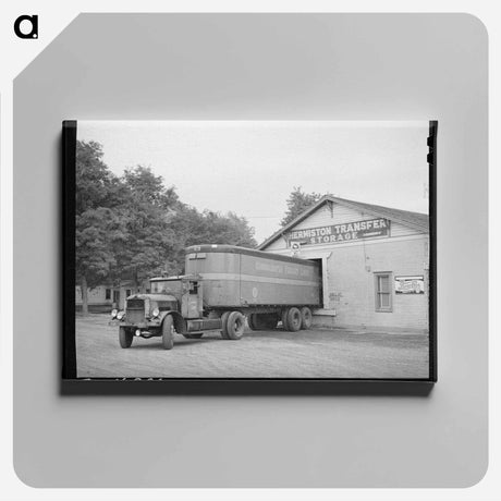 アートパネル-Hermiston Supply Trucks
 - ラッセル リー Canvas.