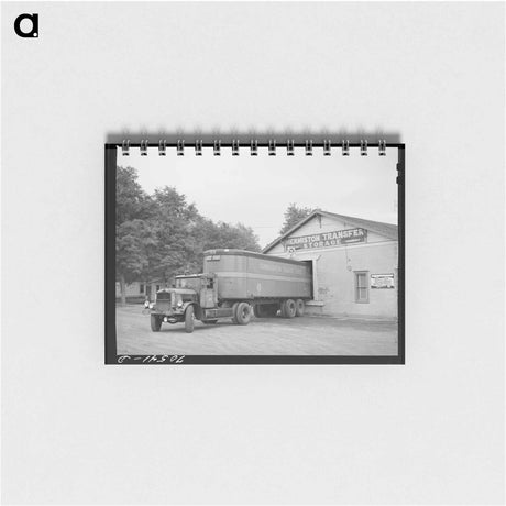 アートメモ帳-Hermiston Supply Trucks
 - ラッセル リー Memo.