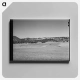アートパネル-Plowing Farmland, Pie Town
 - ラッセル リー Canvas.