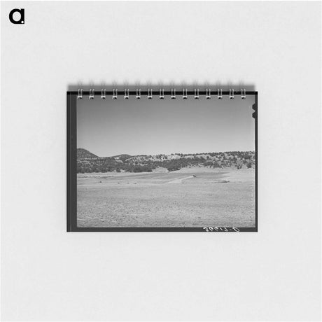アートメモ帳-Plowing Farmland, Pie Town
 - ラッセル リー Memo.