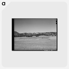 アートポストカード-Plowing Farmland, Pie Town
 - ラッセル リー Postcard.