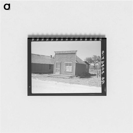 アートメモ帳-Dwelling. Gemmel, Minnesota
 - ラッセル リー Memo.