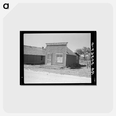 アートポストカード-Dwelling. Gemmel, Minnesota
 - ラッセル リー Postcard.