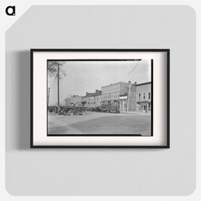 アートポスター-Main Street, Shawneetown
 - ラッセル リー Poster.