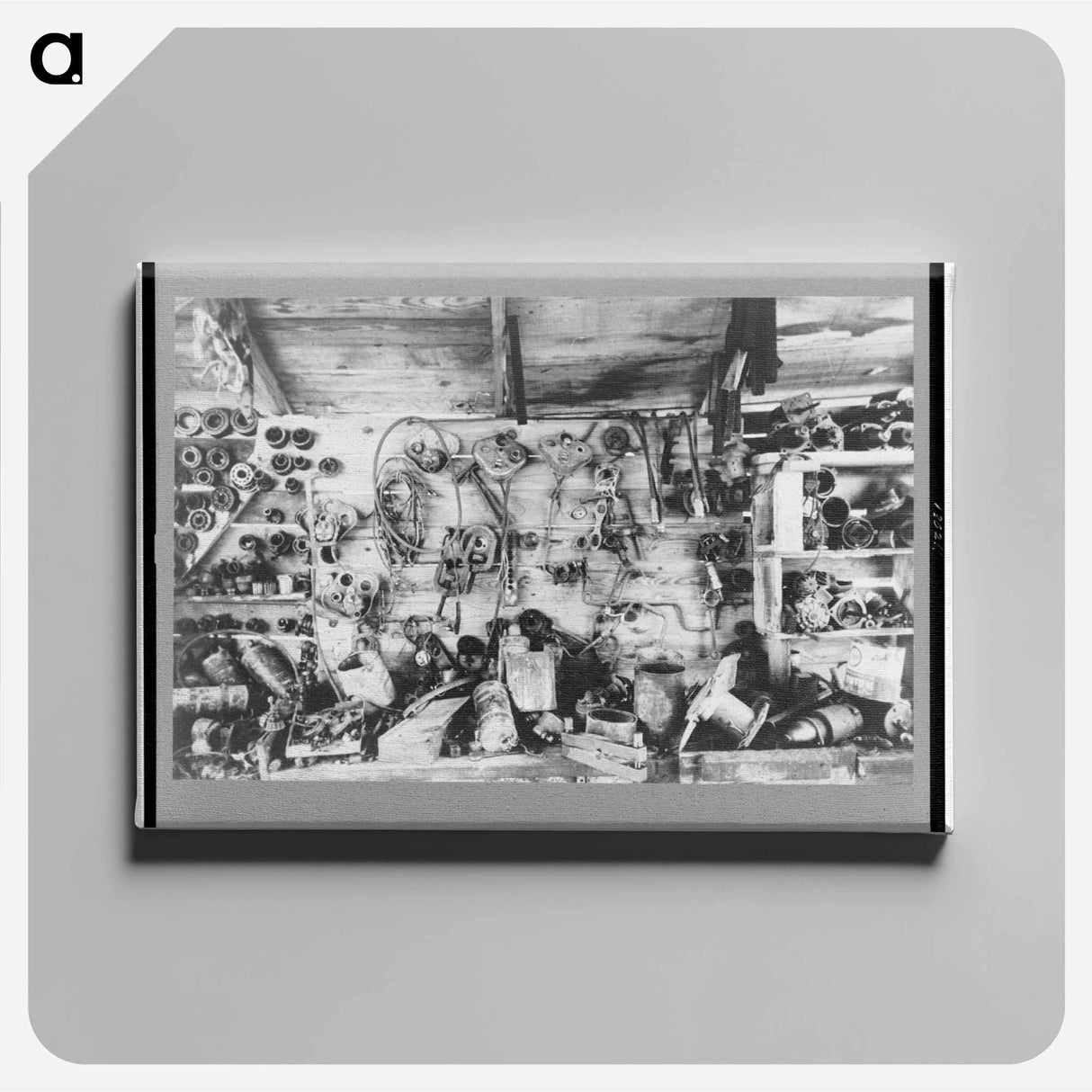 アートパネル-Abbeville Junkyard
 - ラッセル リー Canvas.