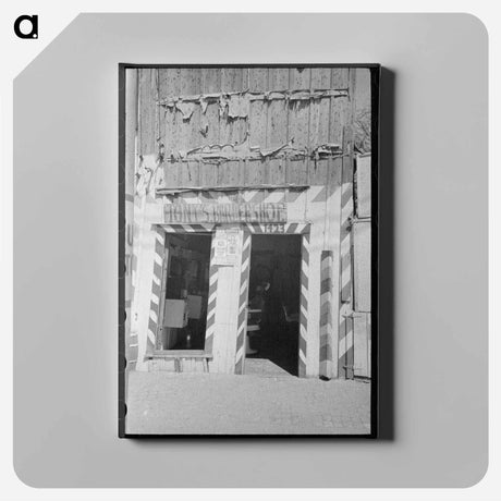 アートパネル-Barbershop, San Antonio
 - ラッセル リー Canvas.