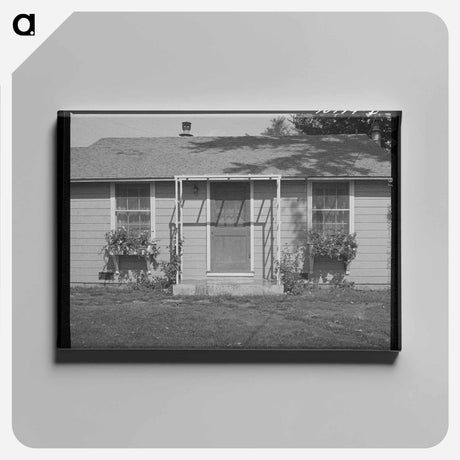 アートパネル-Farm Worker's House
 - ラッセル リー Canvas.