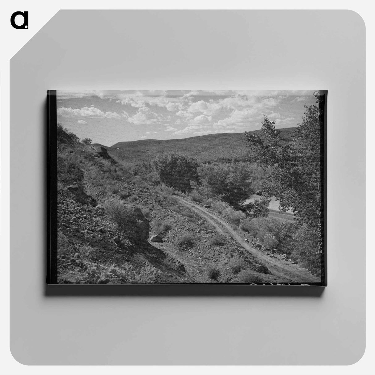 アートパネル-Santa Clara Roads
 - ラッセル リー Canvas.