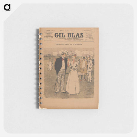 アートメモ帳-L'Eternel trio
 - ボストン公共図書館 Memo.