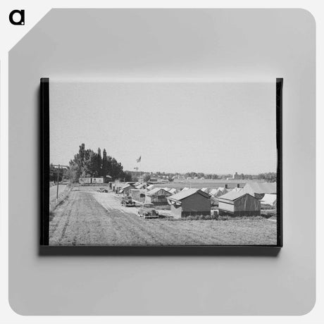アートパネル-FSA Migratory Labor Camp
 - ラッセル リー Canvas.