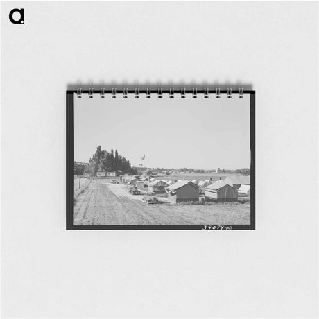 アートメモ帳-FSA Migratory Labor Camp
 - ラッセル リー Memo.