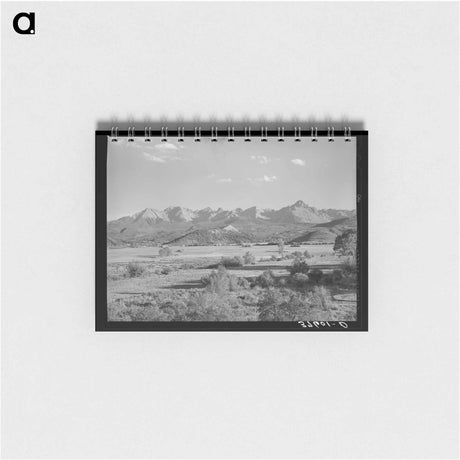 アートメモ帳-Ouray County Mountains
 - ラッセル リー Memo.