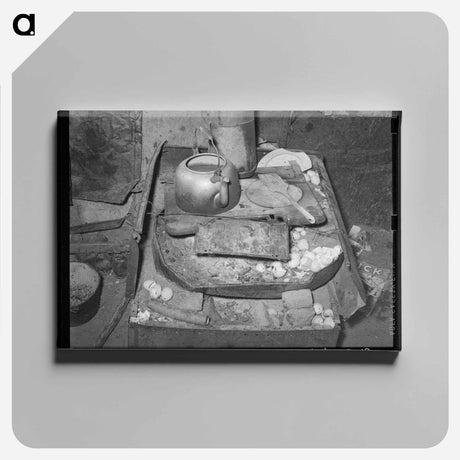 アートパネル-Mays Avenue Camp Stove
 - ラッセル リー Canvas.