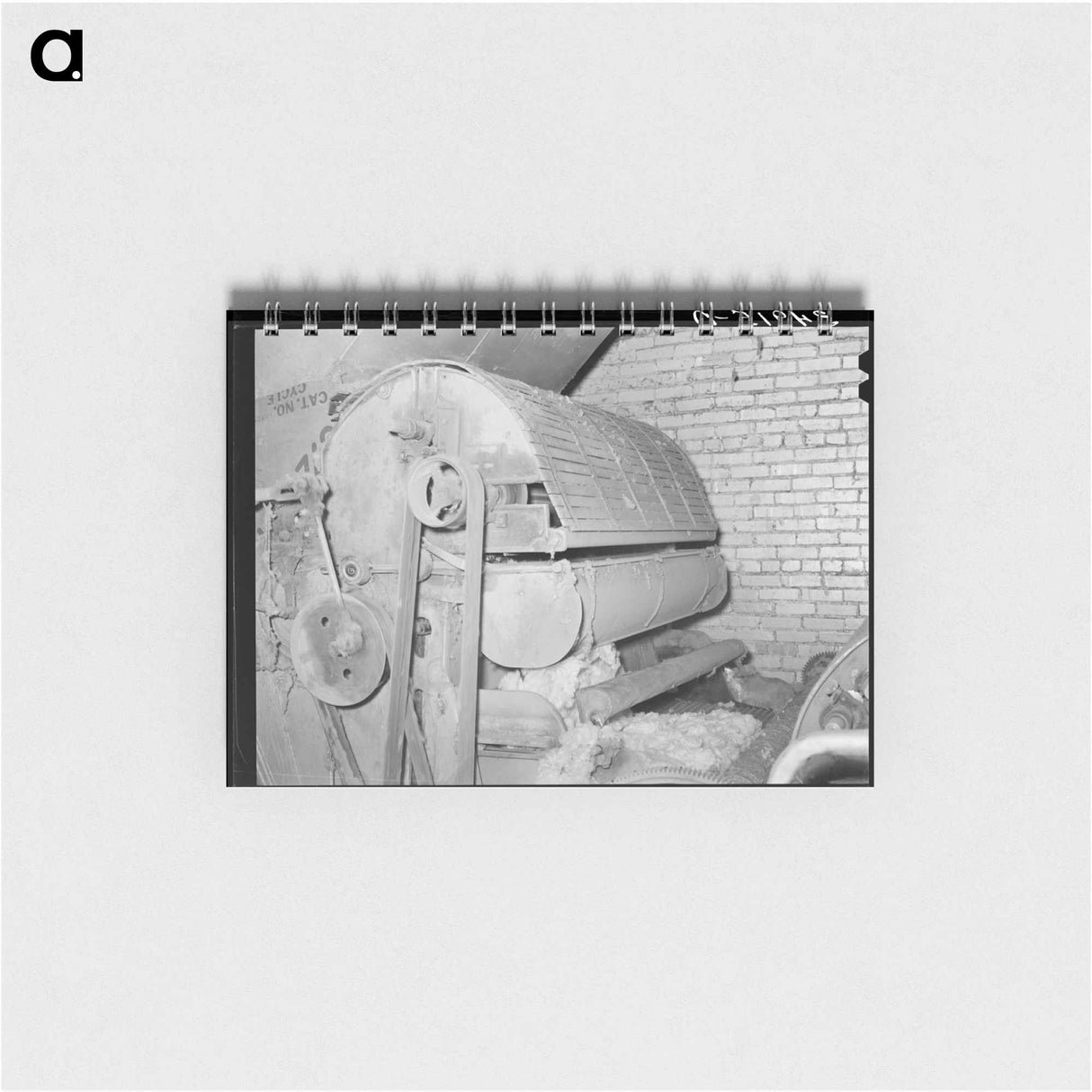 アートメモ帳-Cotton Linter Machine
 - ラッセル リー Memo.