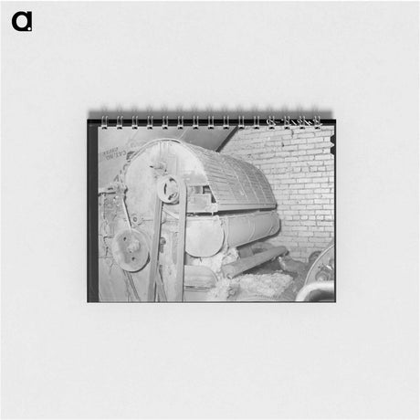 アートメモ帳-Cotton Linter Machine
 - ラッセル リー Memo.