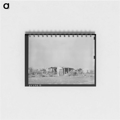 アートメモ帳-Mexican District Outbuildings
 - ラッセル リー Memo.