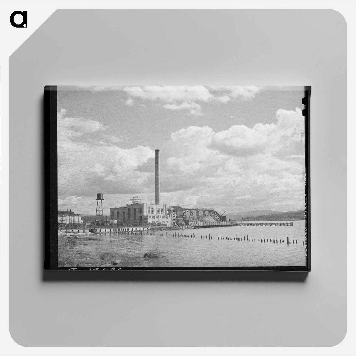 アートパネル-Astoria Power Plant
 - ラッセル リー Canvas.