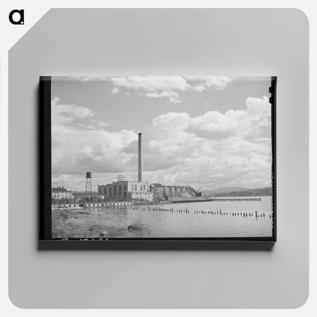アートパネル-Astoria Power Plant
 - ラッセル リー Canvas.