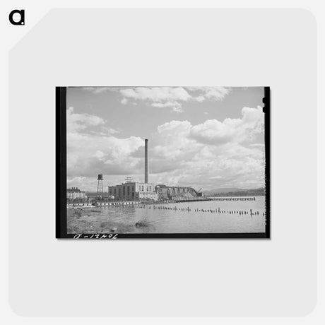 アートポストカード-Astoria Power Plant
 - ラッセル リー Postcard.