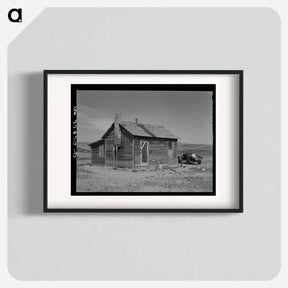 アートポスター-Farmhouse of Olaf Fugelburg
 - ラッセル リー Poster.