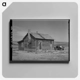 アートパネル-Farmhouse of Olaf Fugelburg
 - ラッセル リー Canvas.