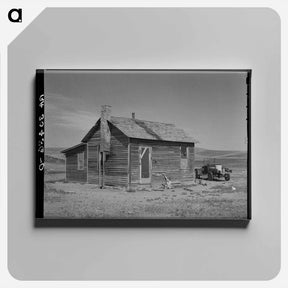 アートパネル-Farmhouse of Olaf Fugelburg
 - ラッセル リー Canvas.