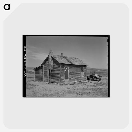アートポストカード-Farmhouse of Olaf Fugelburg
 - ラッセル リー Postcard.