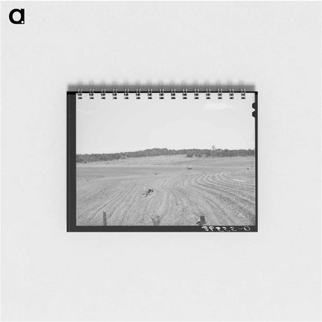 アートメモ帳-Pie Town Plowing
 - ラッセル リー Memo.