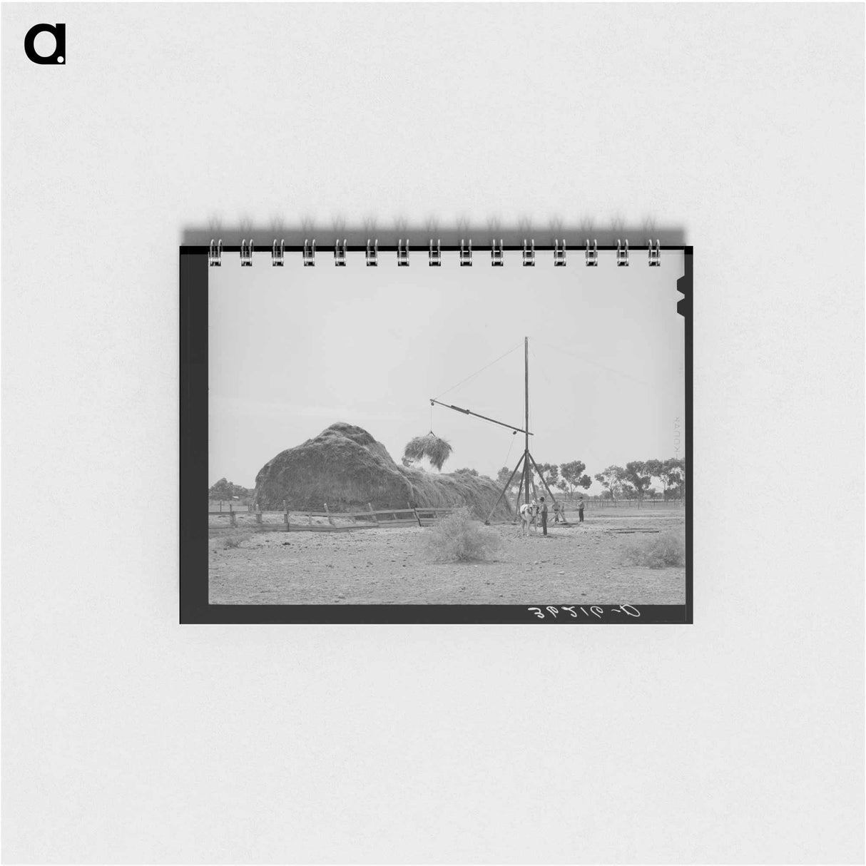 アートメモ帳-Haying in Maricopa County
 - ラッセル リー Memo.