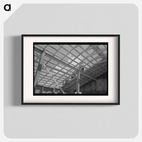 アートポスター-Barn Erection
 - ラッセル リー Poster.
