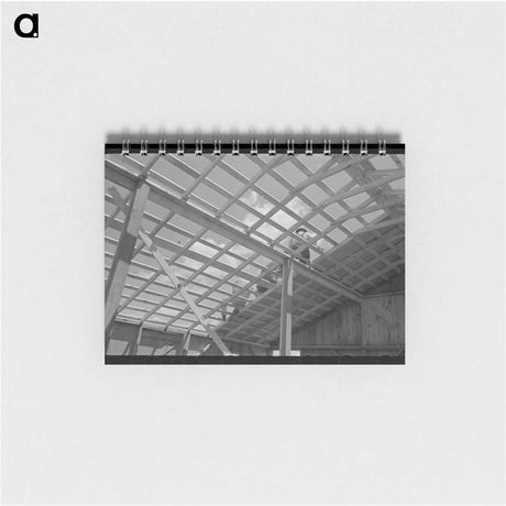 アートメモ帳-Barn Erection
 - ラッセル リー Memo.