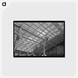 アートポストカード-Barn Erection
 - ラッセル リー Postcard.