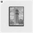 アートメモ帳-Bonners Ferry Grain Elevator
 - ラッセル リー Memo.