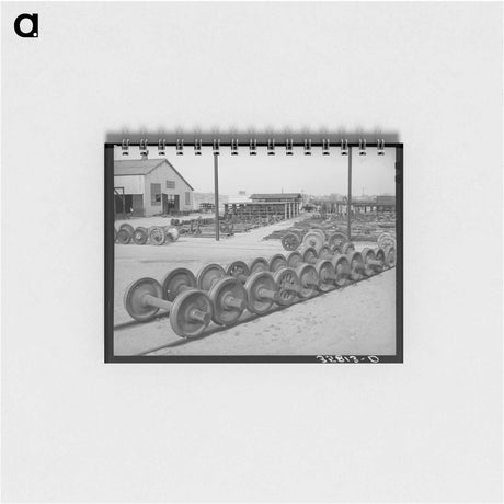 アートメモ帳-Railroad Yard Equipment
 - ラッセル リー Memo.