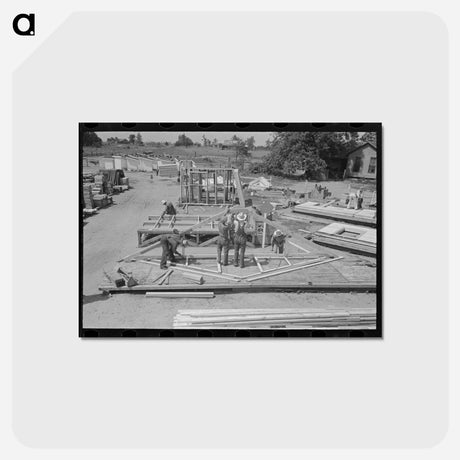 アートポストカード-House Plant
 - ラッセル リー Postcard.