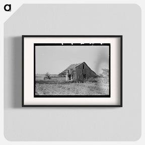 アートポスター-Tractor Plowing, Wagoner County
 - ラッセル リー Poster.
