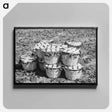 アートパネル-Spinach Baskets
 - ラッセル リー Canvas.